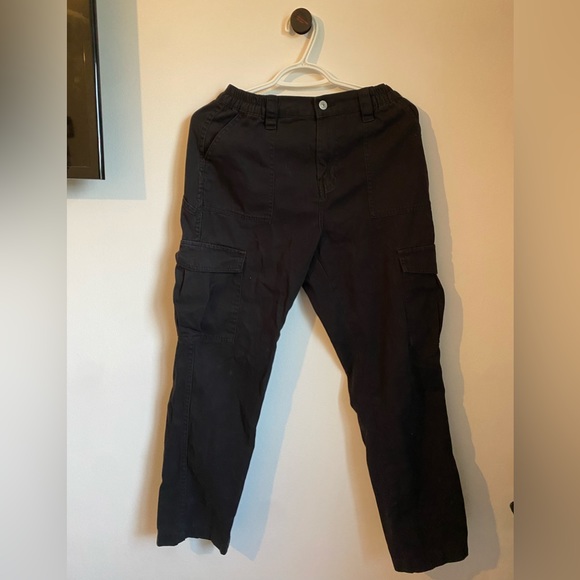 Black Cargo Pants - Picture 1 of 2